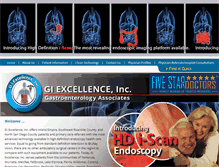 Tablet Screenshot of gi-excellence.com
